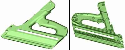Nail Gun Handle Halves