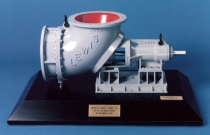 Display Model of Large Elbow Pump
