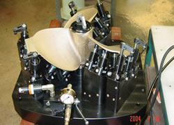 Fixture for Machining Propellers